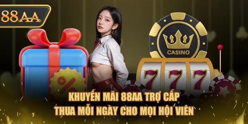Cập Nhật Khuyến Mãi 88AA - Những Sự Kiện Mới Nhất Năm 2025 2 Khuyến mãi 88AA trợ cấp thua mỗi ngày cho mọi hội viên